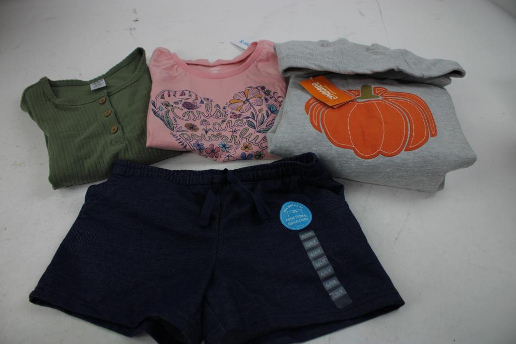 The Children's Place & Carters Toddler Girl Outfit Size 5/6