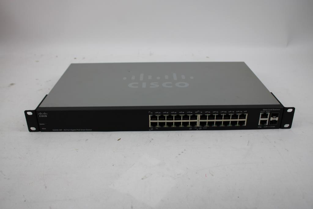 The Cisco SG110-24 Port Poe Gicabit Smart Switch