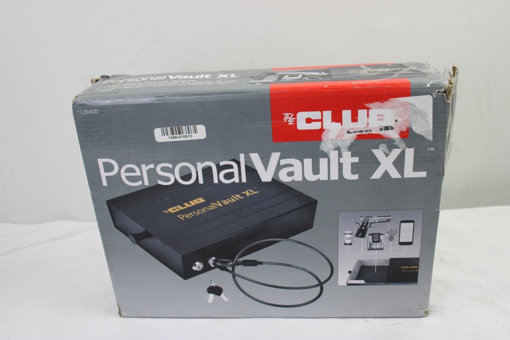 The Club Personal Vault XL Locking Storage Box | Property Room