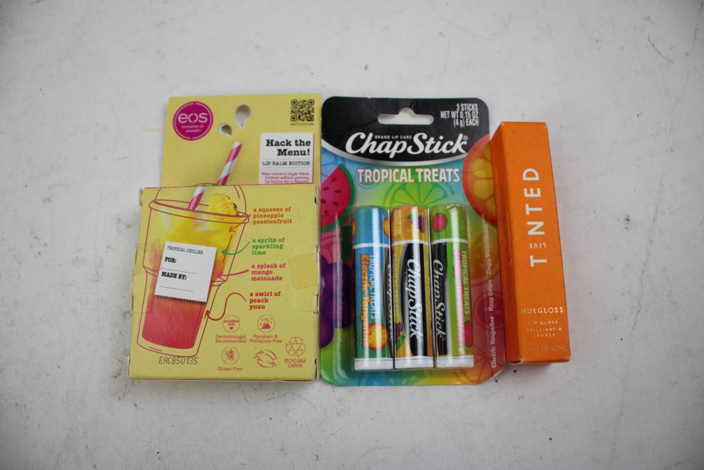 The Creme Shop, Eos, Chapsrick, Live Tinted Hueglass & More 5 Pieces
