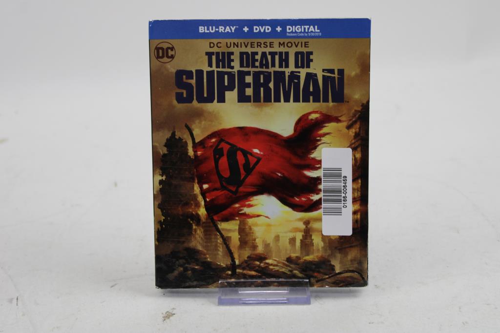 The Death Of Superman Blu-Ray + DVD + Digital