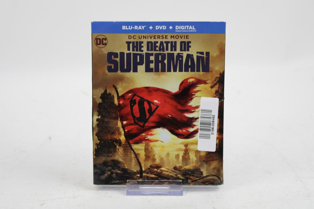 The Death Of Superman Blu-Ray + DVD + Digital