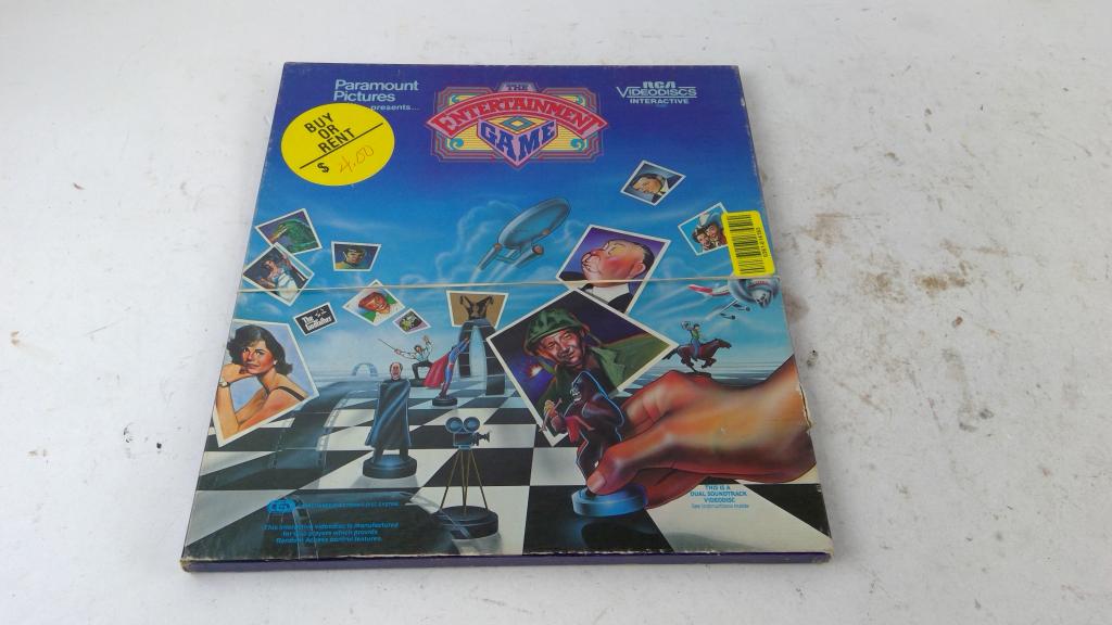 The Entertainment Game Laser Disc
