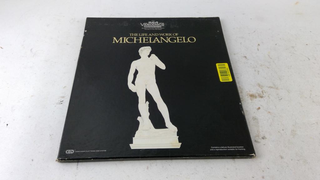 The Life And Work Of Micheal Angelo Laser Disc