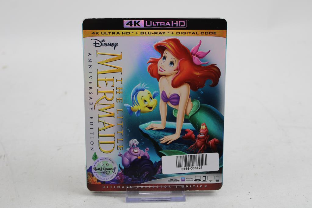 The Little Mermaid Anniversary Edition 4K Ultra HD + Blu-Ray