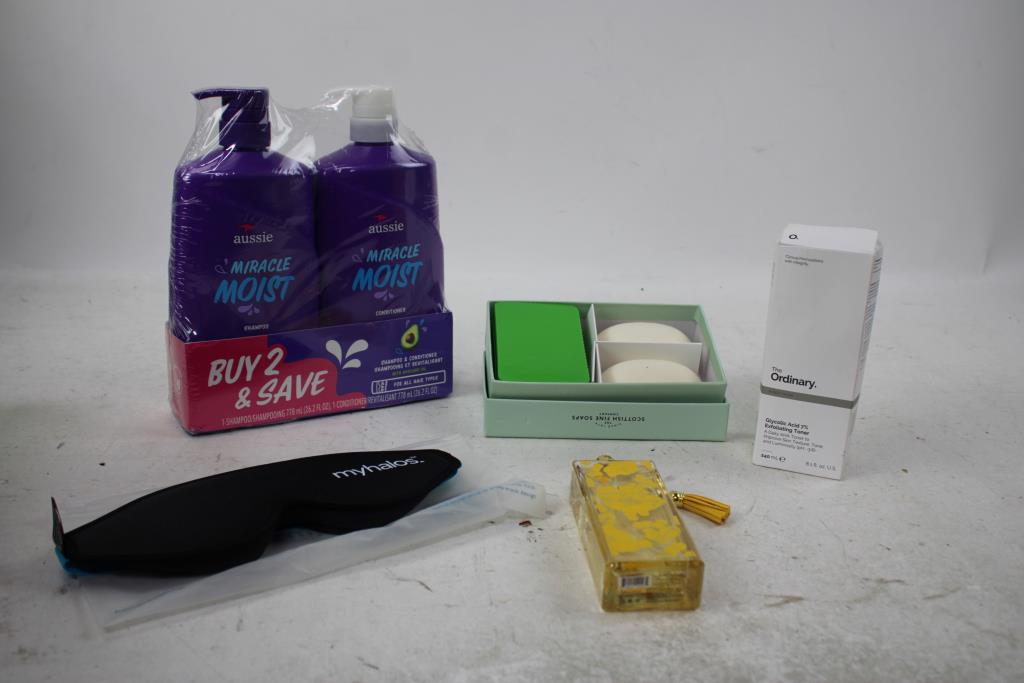 The Ordinary Exfoliating Toner, Scottish Fine Soaps & More 6 Pieces