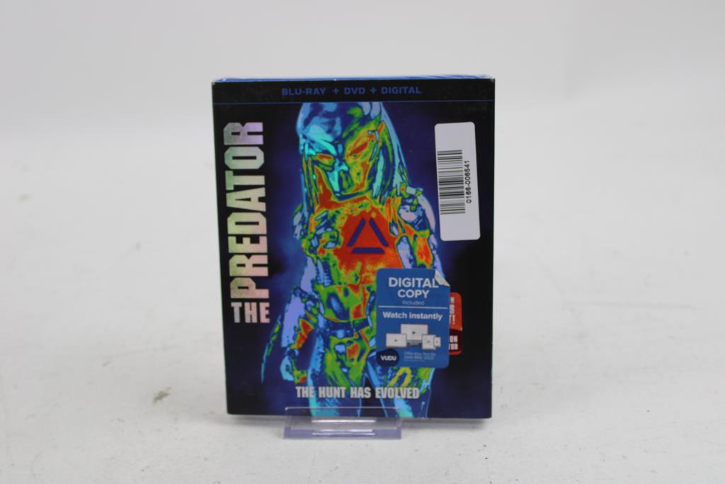 The Predator (2018) Blu-Ray + DVD + Digital