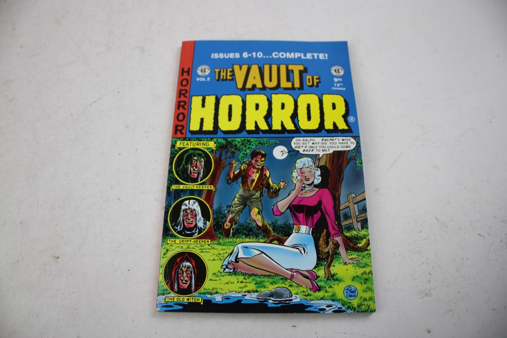 The Vault Of Horror Vol 2, Graphic Novel Russ Cochran Issues 6-10