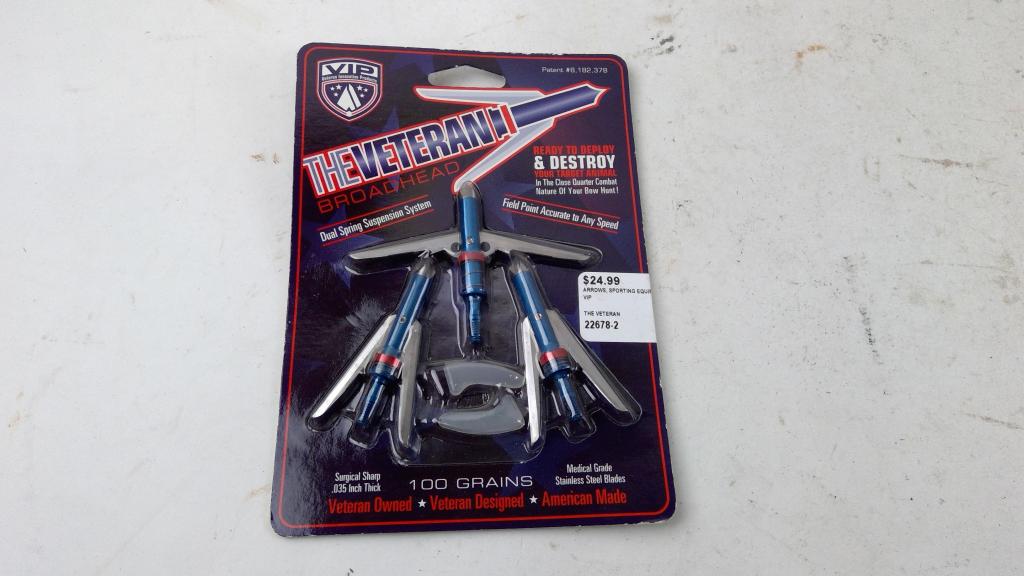 The Veteran Arrow Tips
