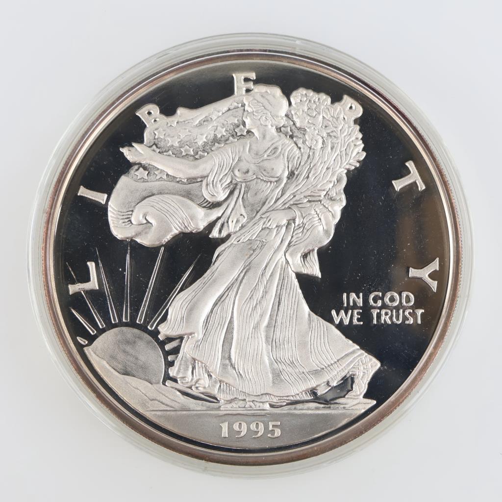 The Washington Mint Giant Half-Pound "Silver Eagle" Fine Silver Proof Round