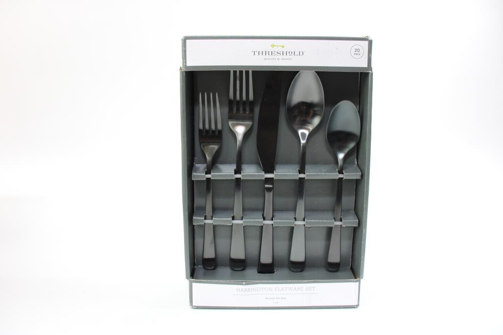Thereshold Harrington Flatware Set Property Room