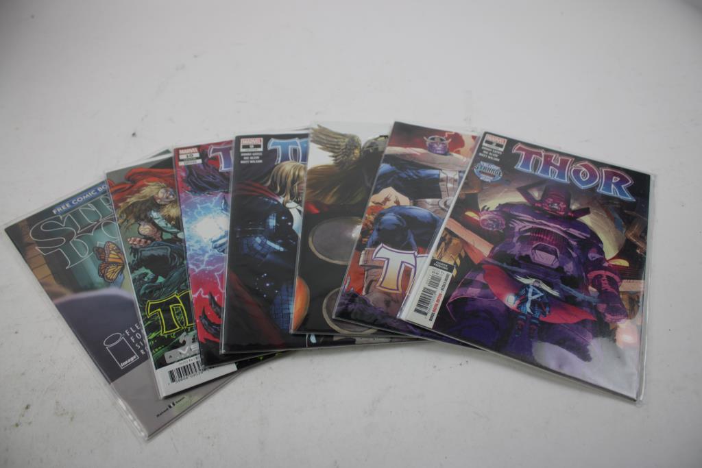 Thor Comic Books Bulk 2, 6, 8, 9, 10, 11 & Stray Dogs