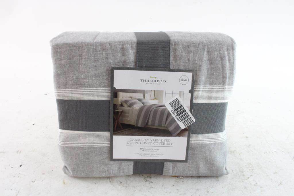 Threshold King Size Duvet Cover Set Property Room
