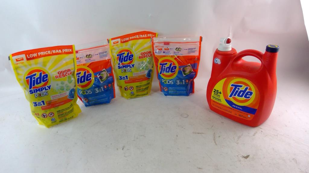 Tide Pods And More 5 Pieces