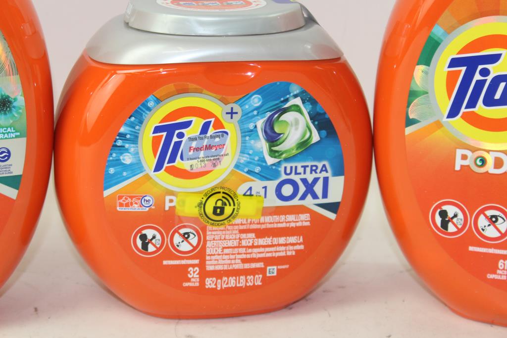 Tide Pods Ultra Oxi Liquid Laundry Detergent Pacs Property Room