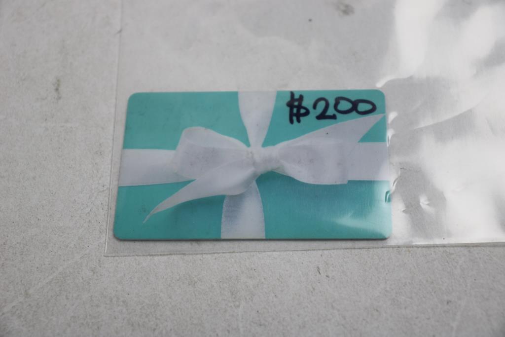 Tiffany And Co $200 Gift Card