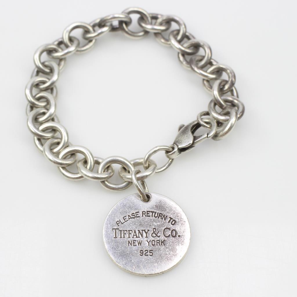 Tiffany & Co. "Return To Tiffany" Silver Bracelet Property Room