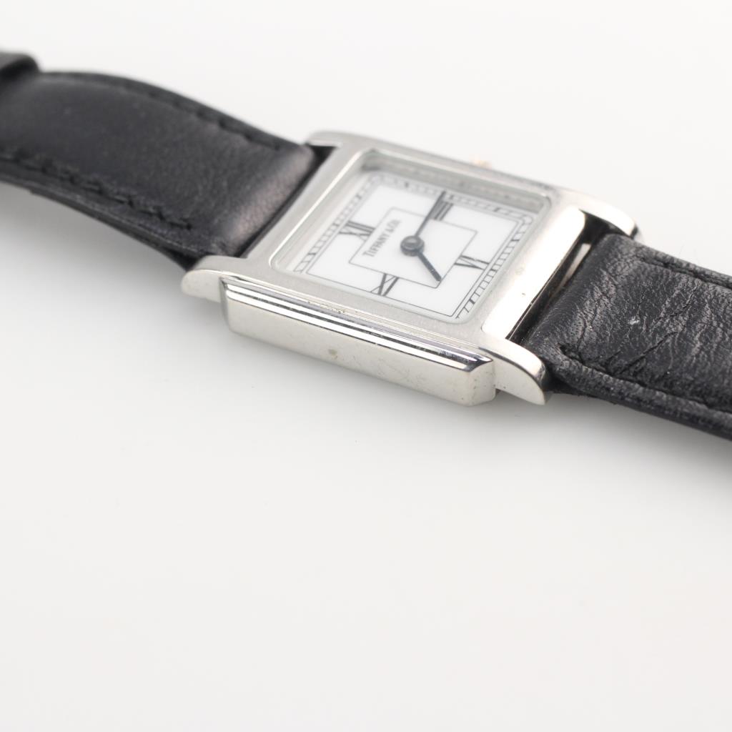 Tiffany & Co Stainless Steel Tank Watch Property Room