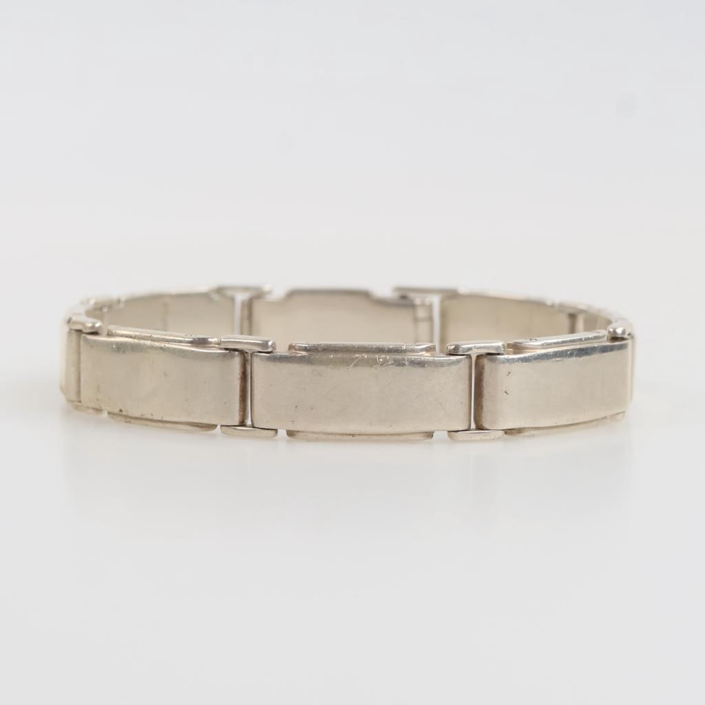 Tiffany & Co. Sterling Silver Metropolis Link Bracelet