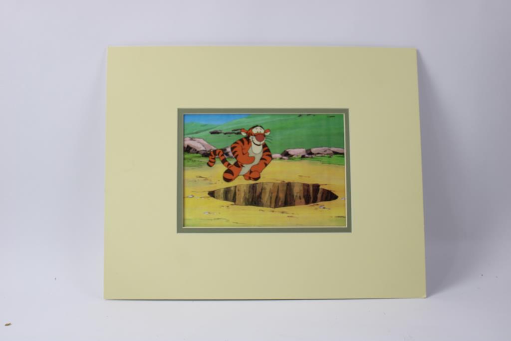 TIGGER, Original Hand Painted, Production Cel From A Walt Disney Cartoon