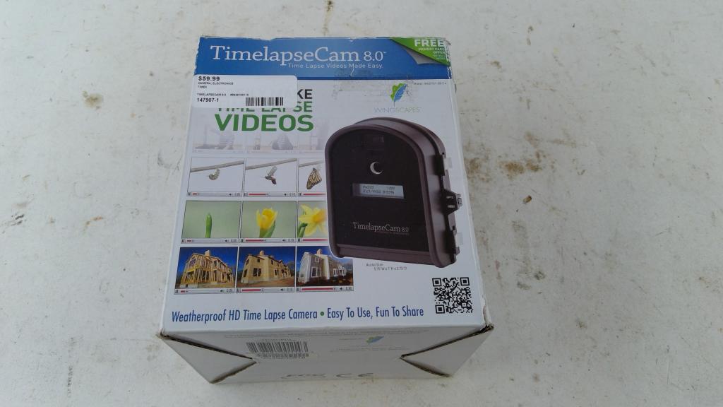 TimelapseCam 8.0 Weatherproof Camera