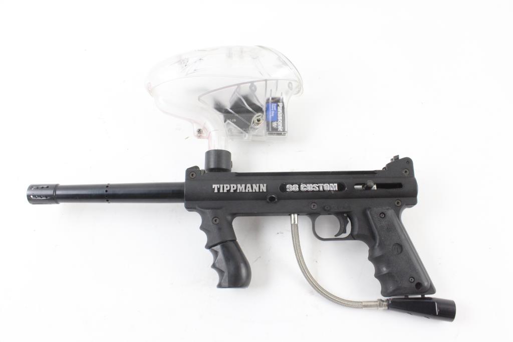 Tippman Paintball Gun With Hopper Property Room