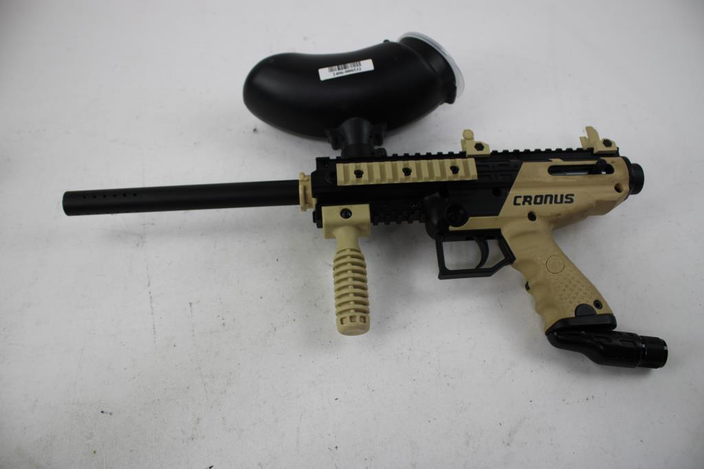 Tippmann Cronus Paintball Gun, Tan/Black