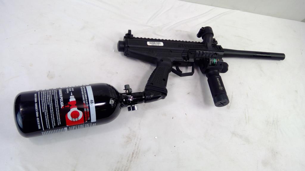 Tippmann Stormer Paintball Gun With 48ci Tank