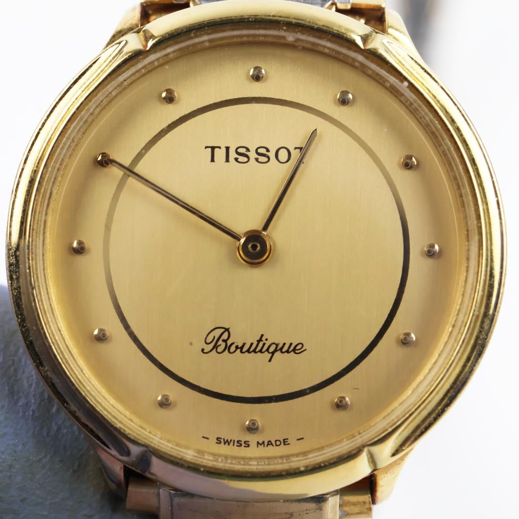 Tissot 14kt GP Diamond Boutique Watch