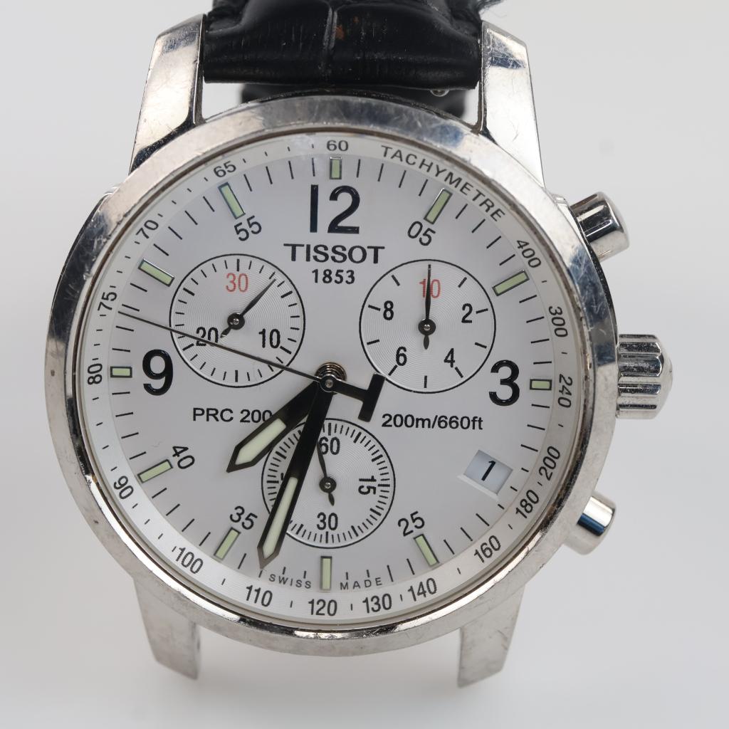 Tissot PRC 200 Argento – Orologio Al Quarzo Svizzero, Impermeabile 200m, T17158632