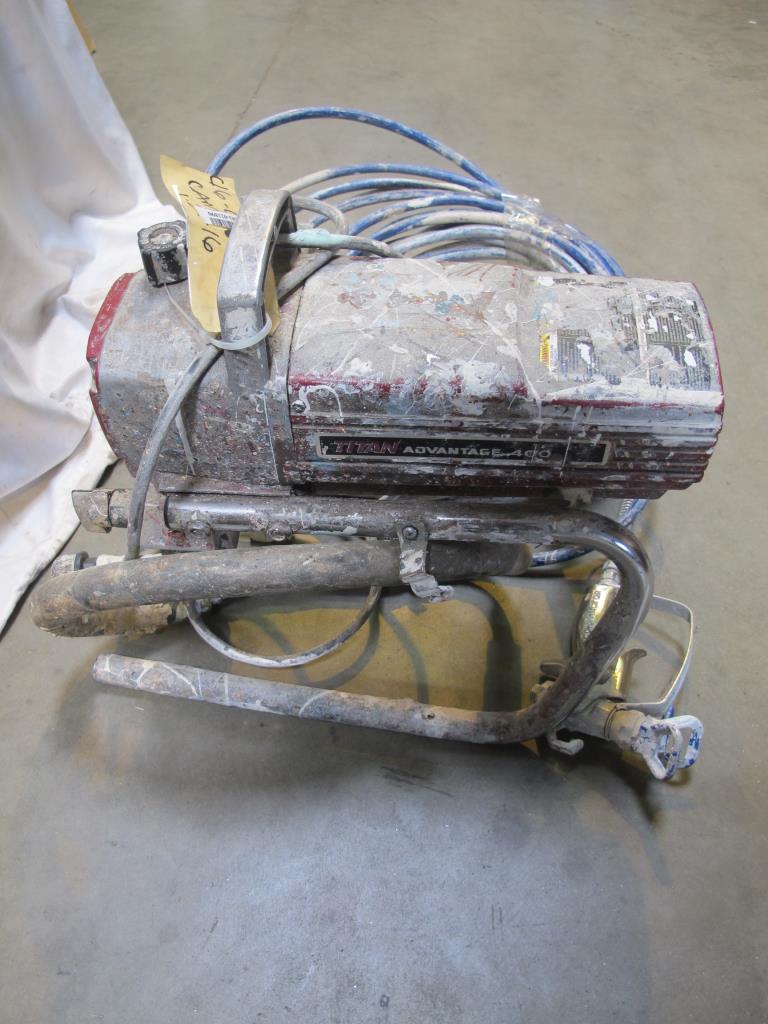 Titan Advantage 400 Paint Sprayer Property Room