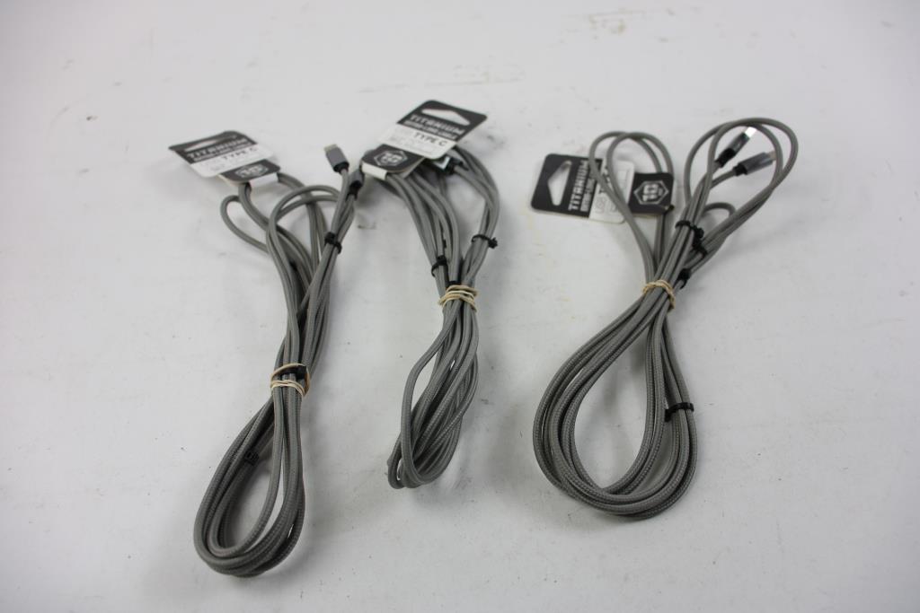 Titanium Extralong Cable, 3 Pieces Property Room