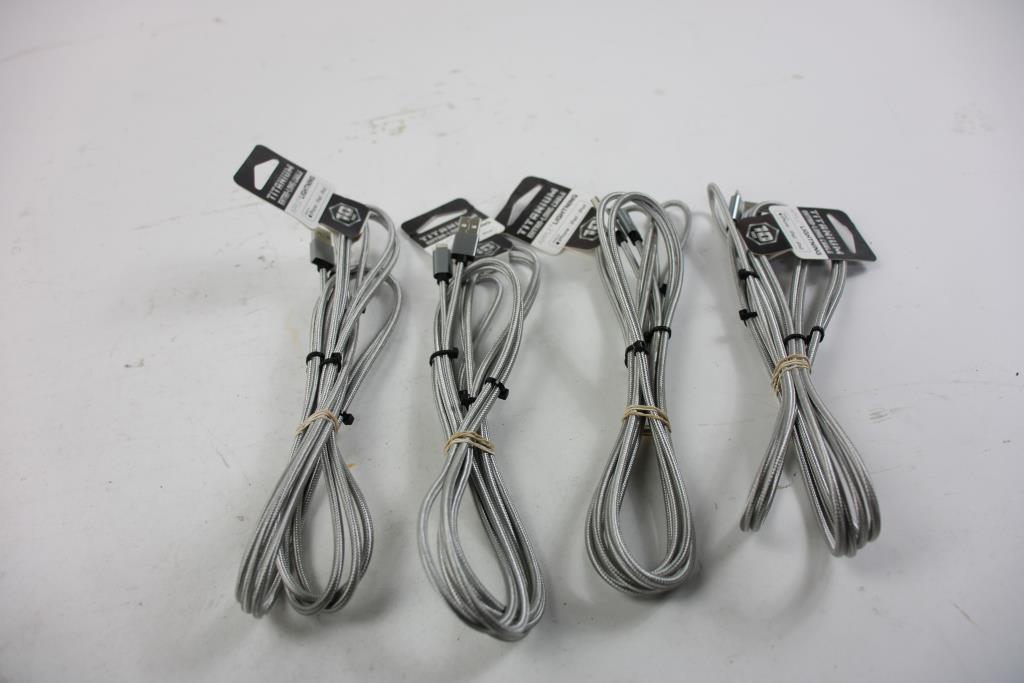 Titanium Extra-long Cable, 3 Pieces | Property Room