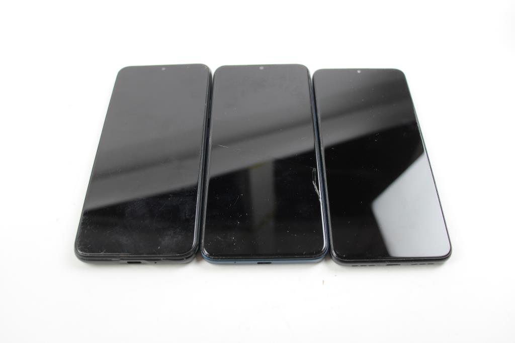 T-Mobile, Blu, Cloud Mobile Cell Phone Lot, 3 Pieces, Sold For Parts