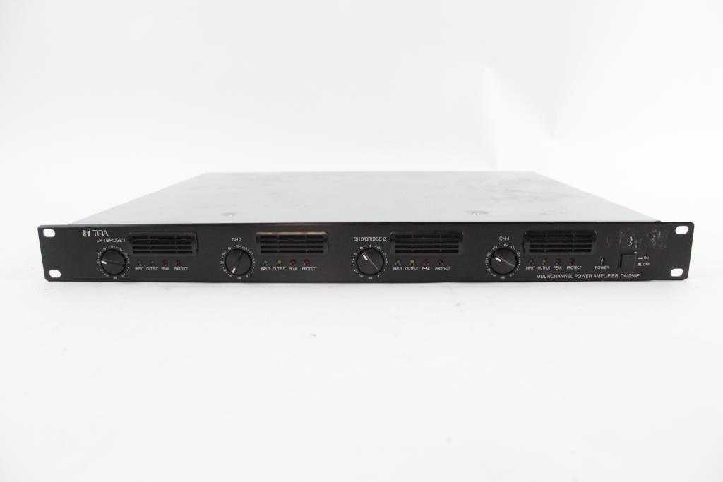 TOA Multichannel Power Amplifier | Property Room