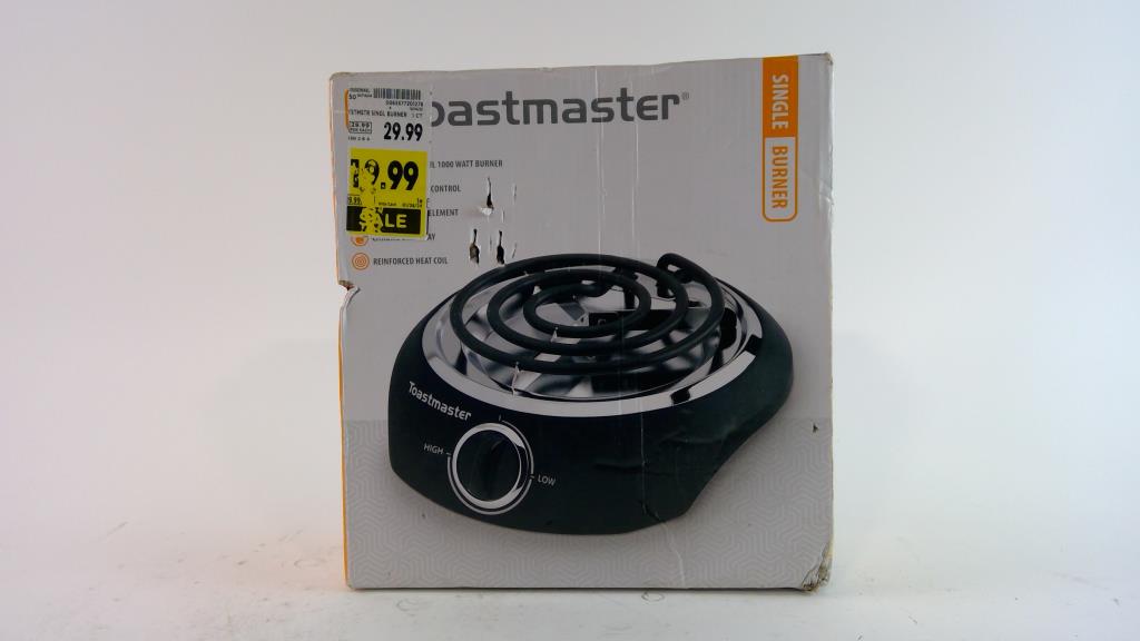 Toastmaster Electric Burner Property Room