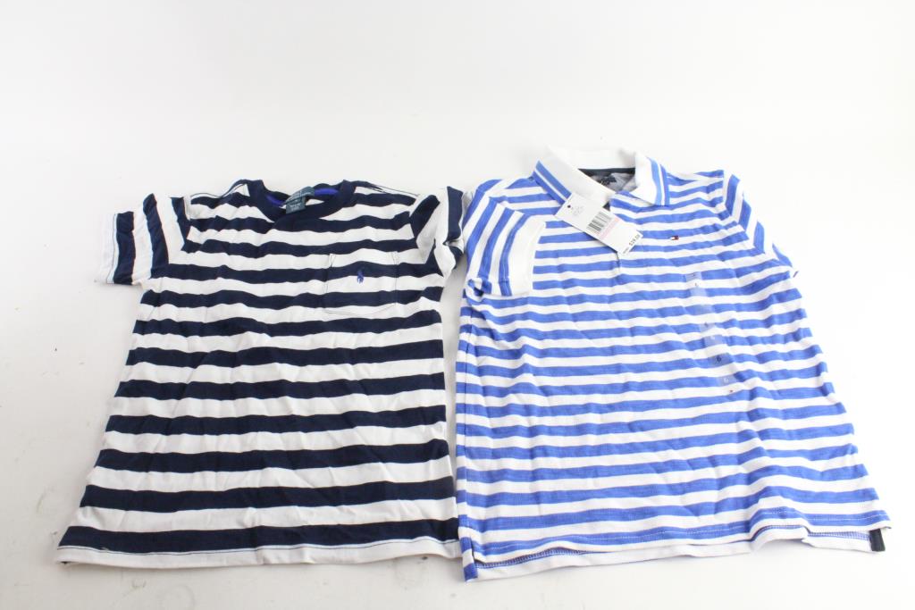 Hilfiger By Boys Polo And Lauren Ralph Shirts5 Tommy Pieces Y7gb6yfv