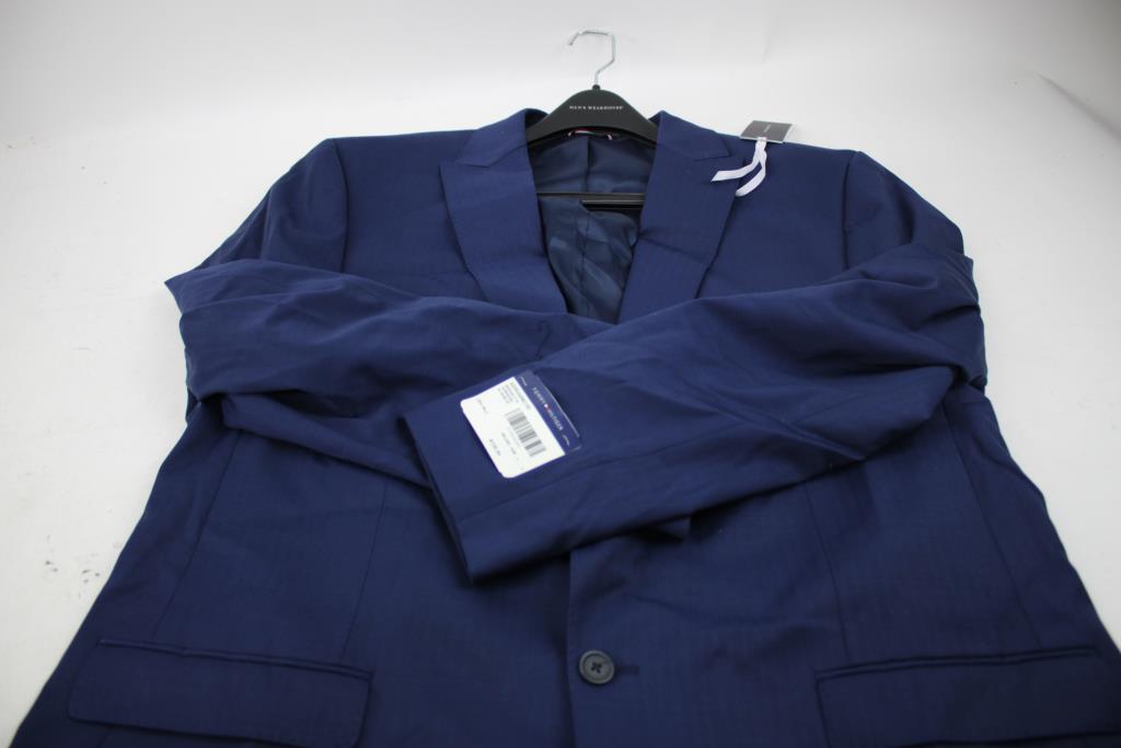 Tommy Hilfiger Suit Jacket And Slacks, Blue, 48L/42W