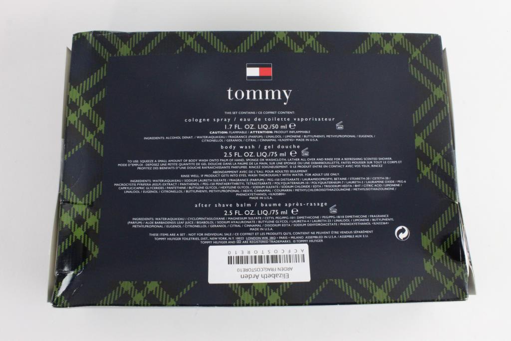tommy hilfiger belt and wallet gift set
