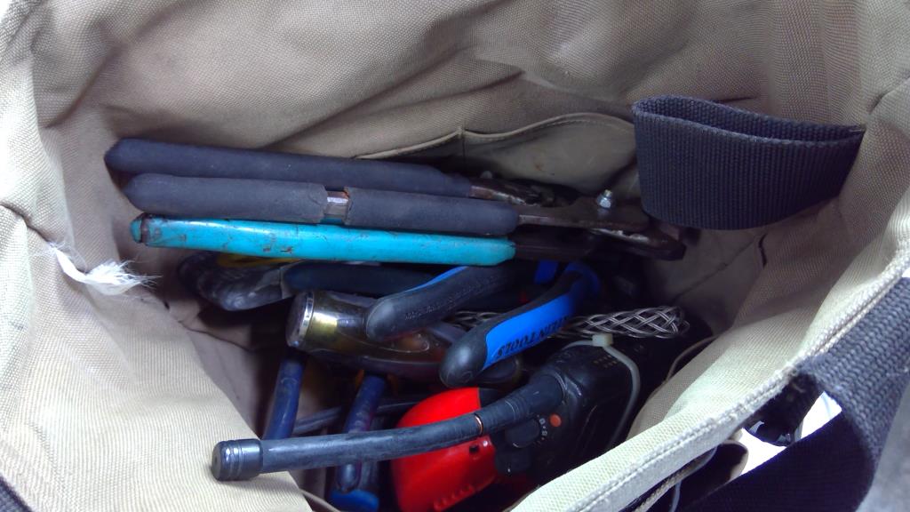 Tool Bag With Misc Tools