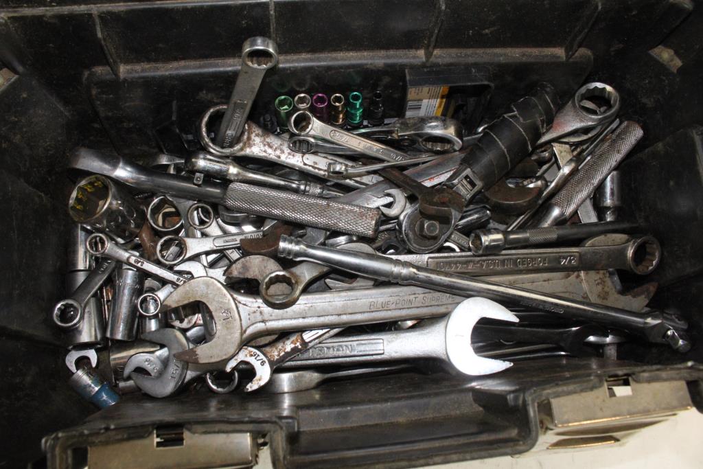 Toolbox With Sockets And Wrenches Property Room