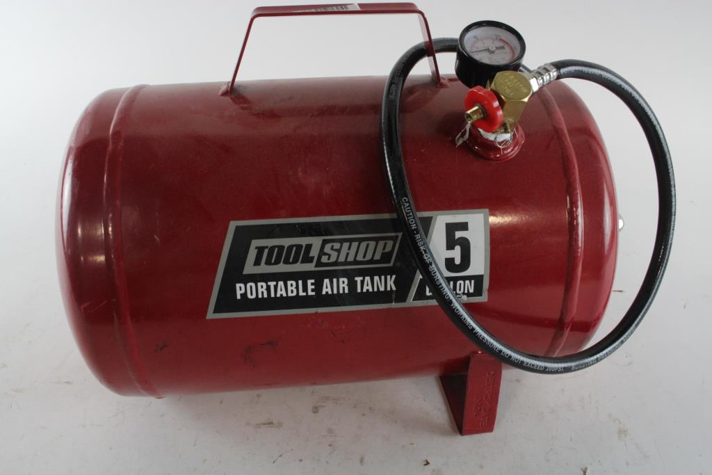 5 Gallon Portable Air Tank Property Room