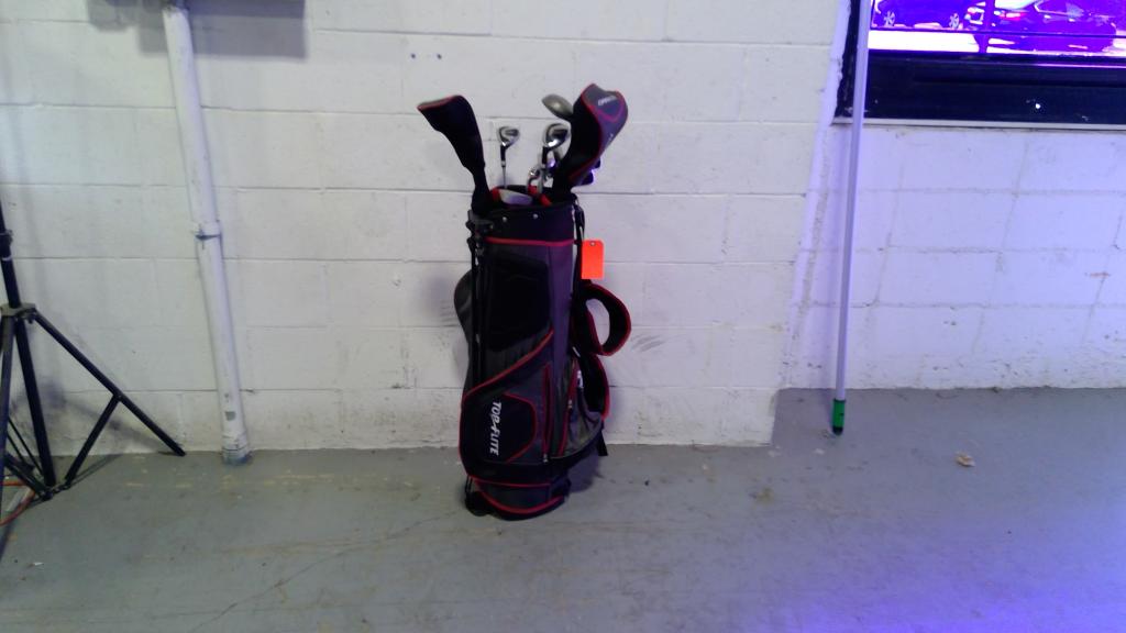 Top Elite Bag With Clubs, 10+ Pieces