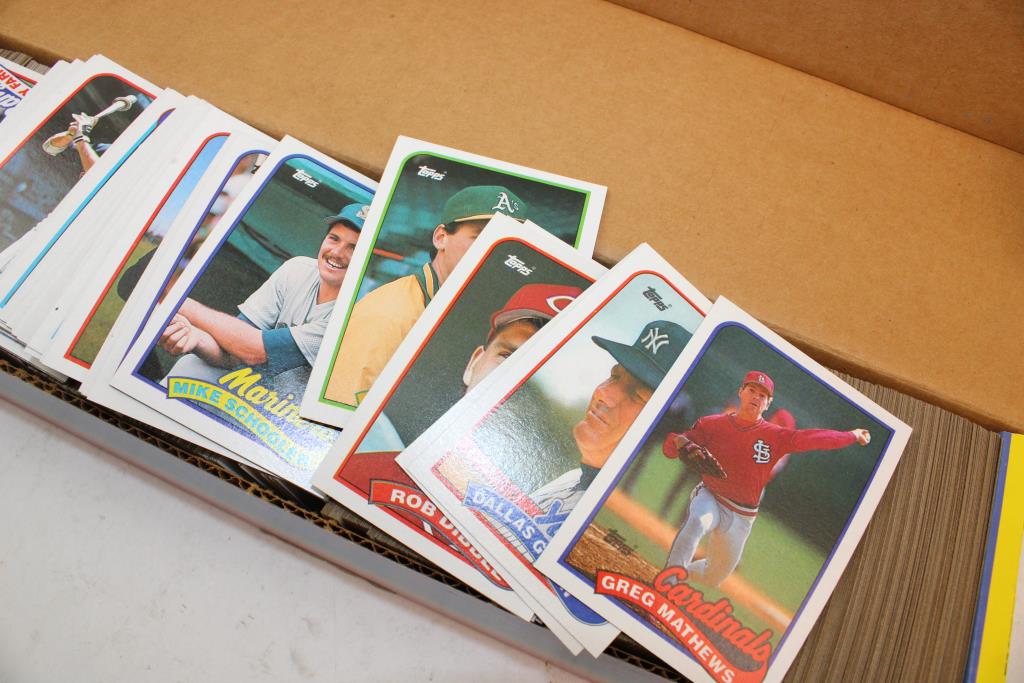 Topps 1989 Official Complete Set Trading Cards Property Room