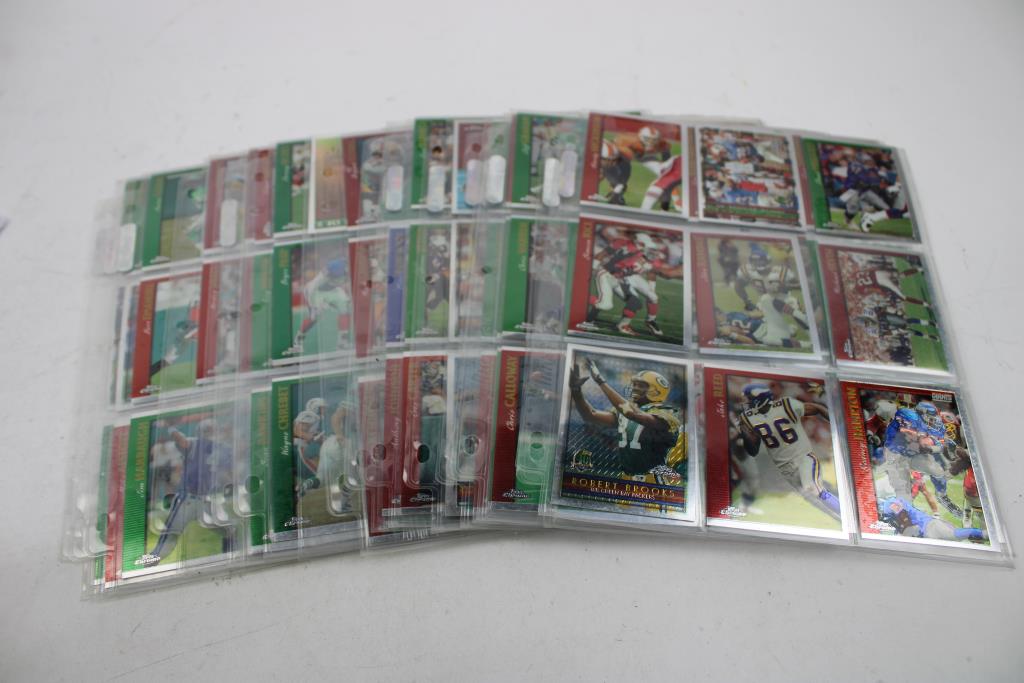 Topps Football Cards, 1995-1997, 100+ Pieces
