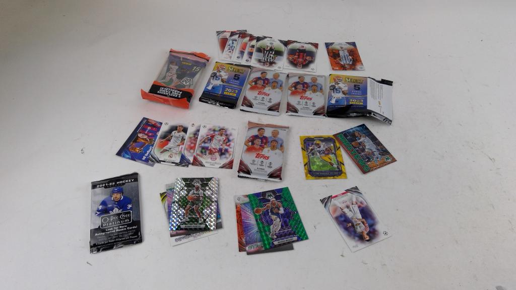 Topps Soccer Card Packs And More 10+ Pieces