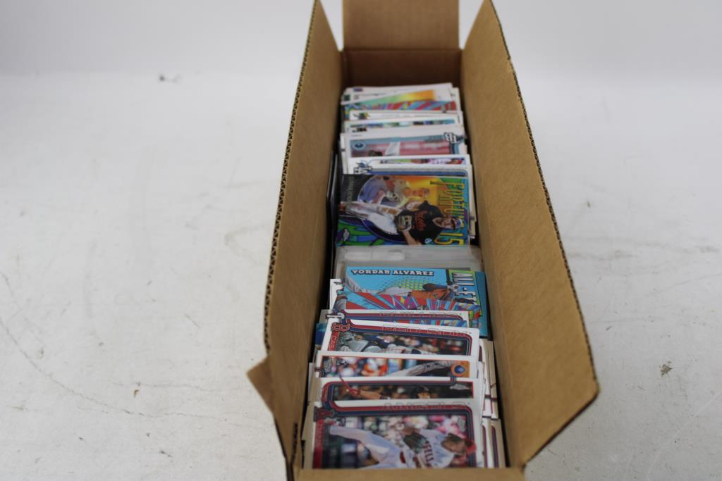 Topps, Upper Deck, Panini Baseball, Basketball, And More Trading Cards, 100+ Pieces