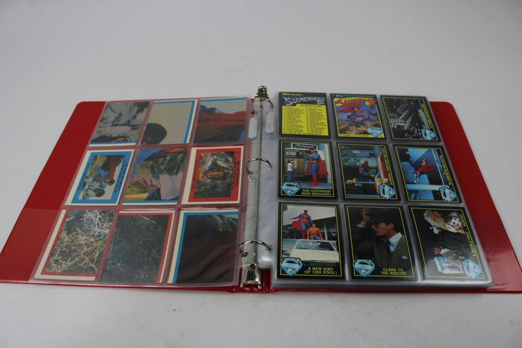 Topps,superman III Trading Cards