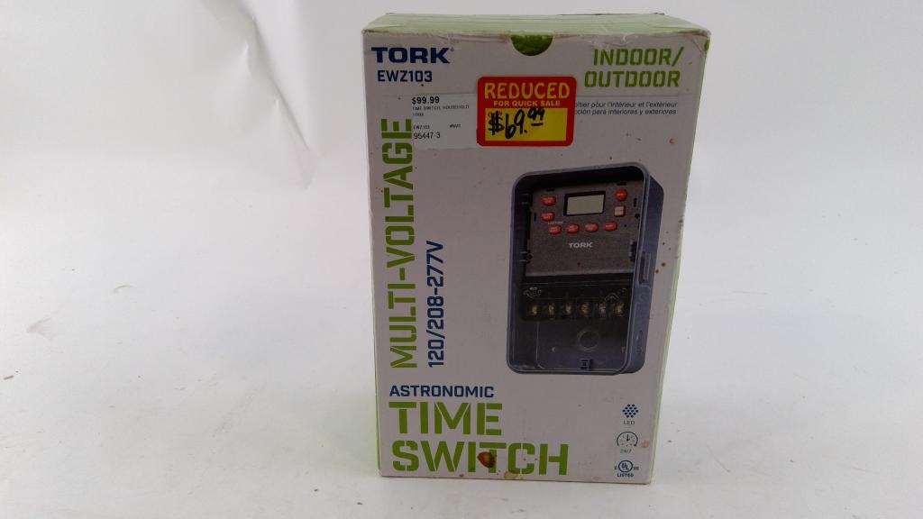 Tork Multi-Voltage Time Switch