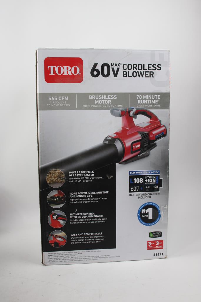 Toro, Blower Cordless 60V